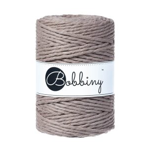 Torcido Bobbiny 5mm / 100m Coffe
