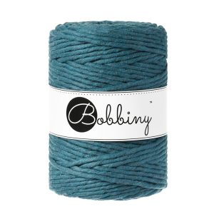 Torcido Bobbiny 5mm / 100m Peacock Blue